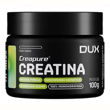 Embalagem de DUX Creatina 100% Creapure 100 g