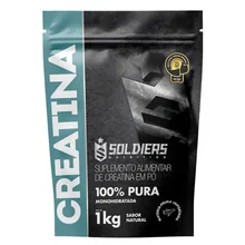 Embalagem de Soldiers Nutrition Monohidratada 1 kg