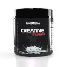 Embalagem de Black Skull Creatine Turbo 300 g, sem sabor